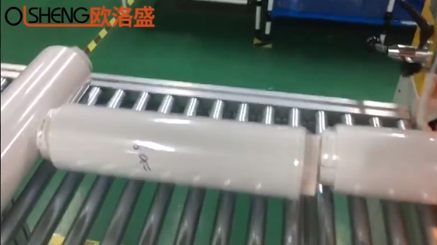 小米净水器滤芯自动包膜机案例视频